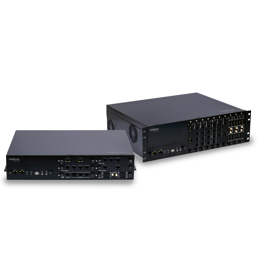 Centrais telefonicas analogicas, hibridas e IP